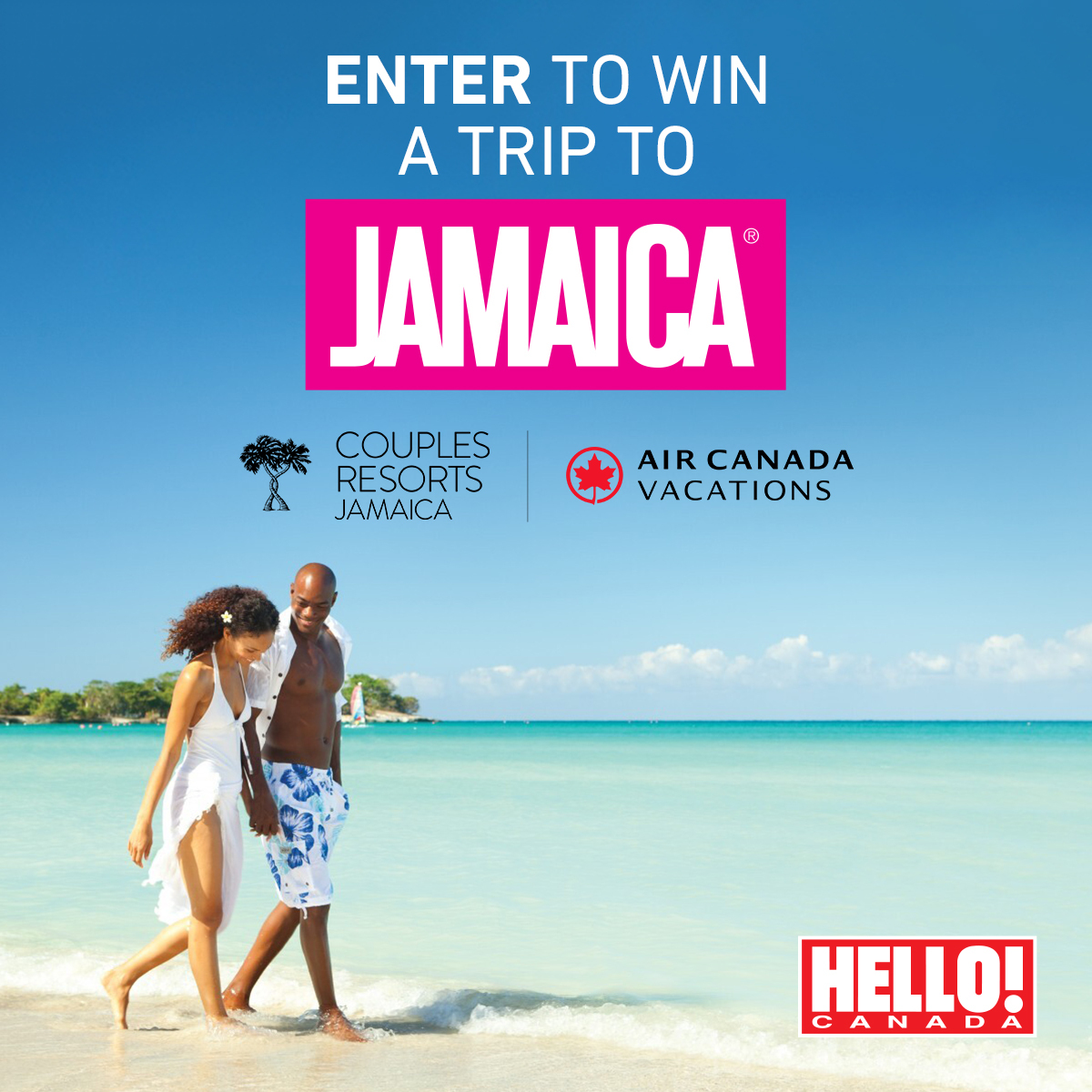 Enter to win a trip to JAMAICA